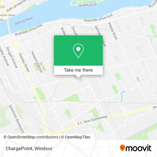 ChargePoint map