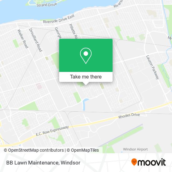 BB Lawn Maintenance map