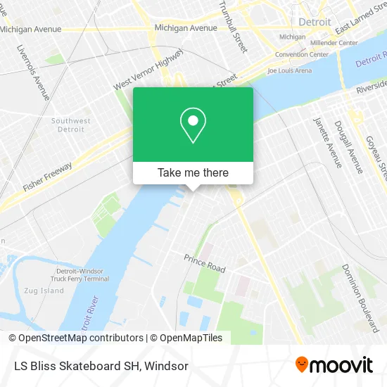 LS Bliss Skateboard SH map