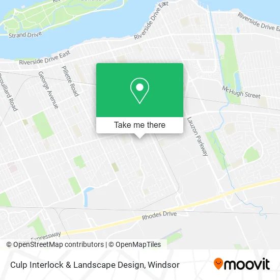 Culp Interlock & Landscape Design map