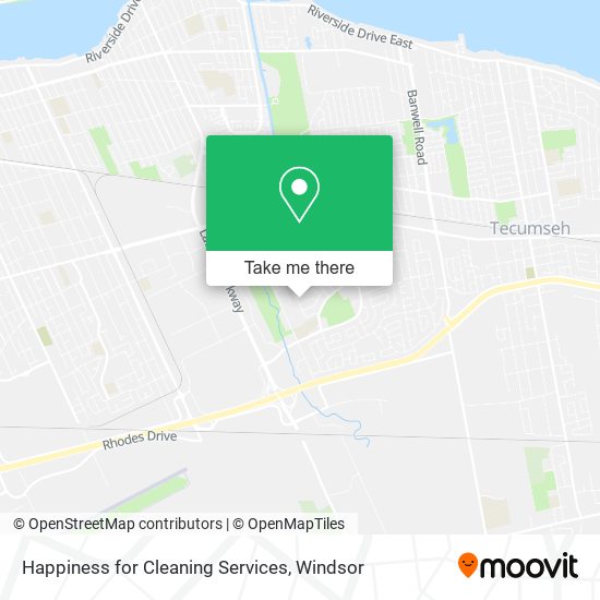 Happiness for Cleaning Services map