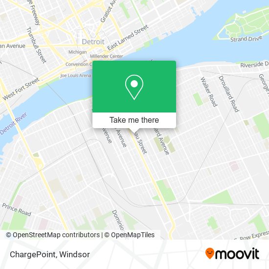 ChargePoint map