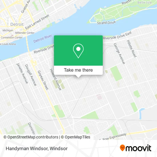 Handyman Windsor map