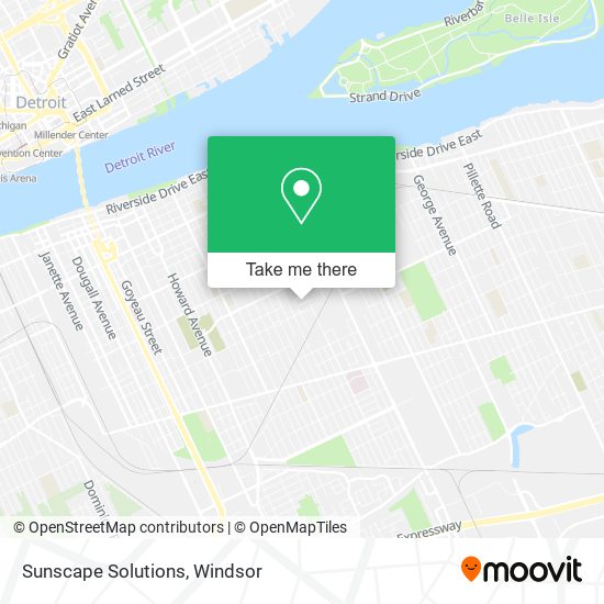 Sunscape Solutions map