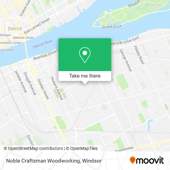 Noble Craftsman Woodworking map