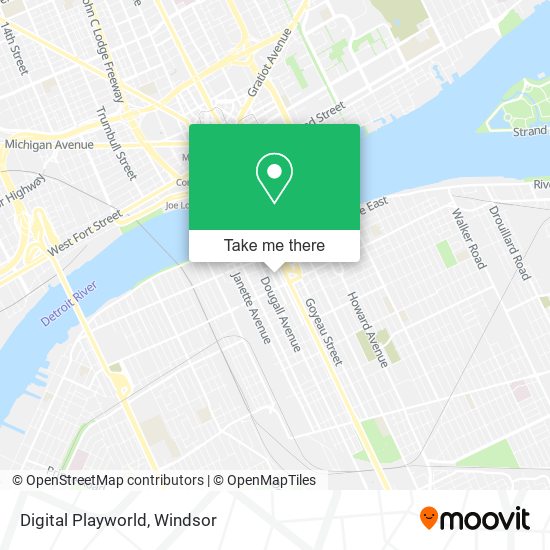 Digital Playworld map