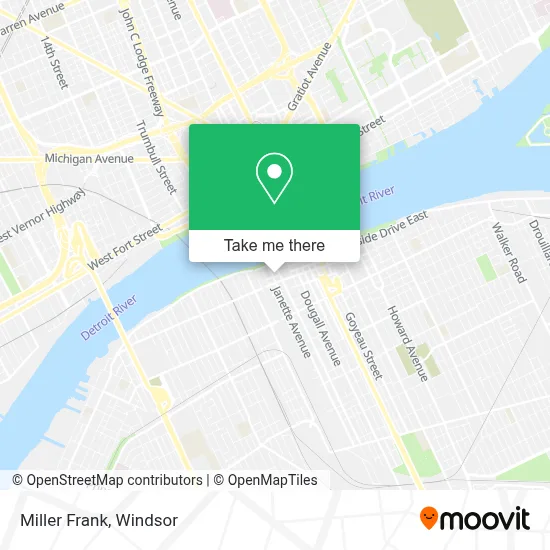 Miller Frank map