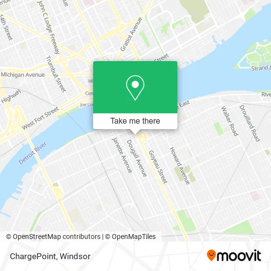 ChargePoint map