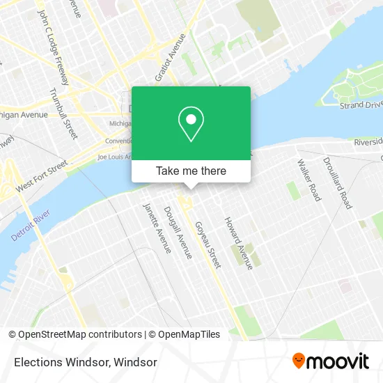 Elections Windsor map