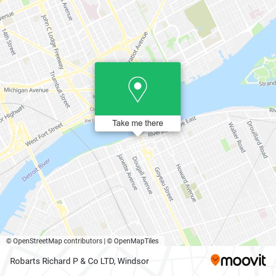 Robarts Richard P & Co LTD map