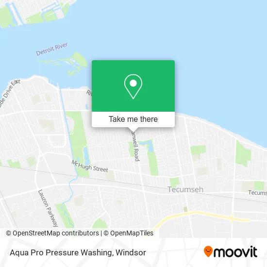 Aqua Pro Pressure Washing map
