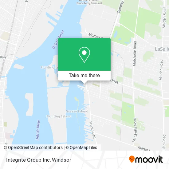 Integrite Group Inc map