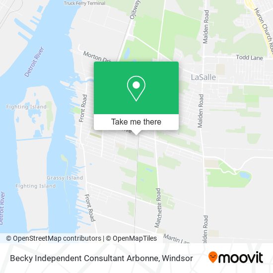 Becky Independent Consultant Arbonne map
