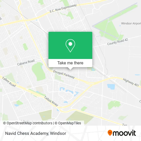 Navid Chess Academy map