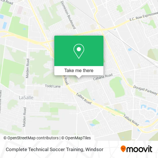 Complete Technical Soccer Training map
