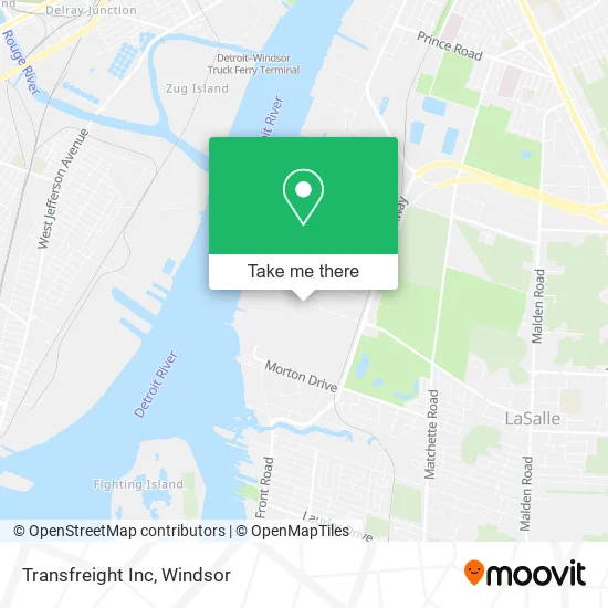 Transfreight Inc map