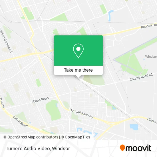 Turner's Audio Video map