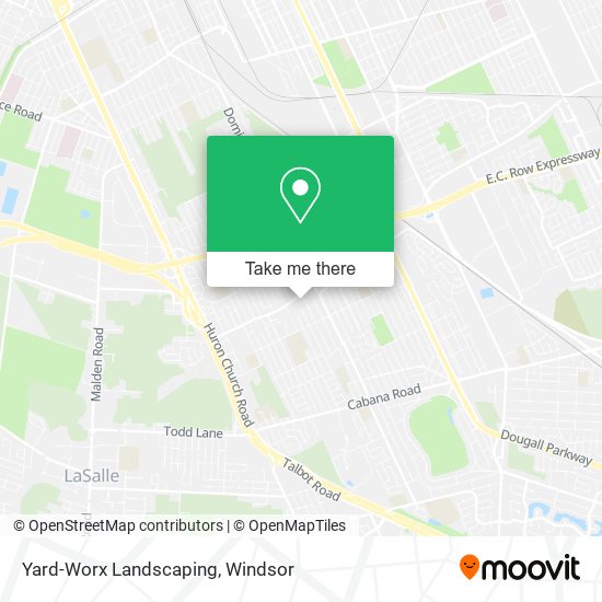 Yard-Worx Landscaping map