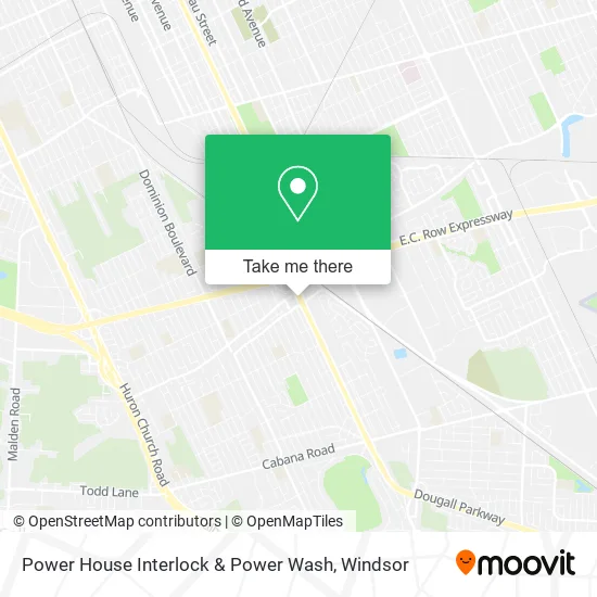 Power House Interlock & Power Wash map