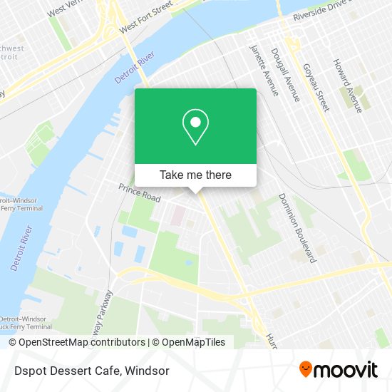 Dspot Dessert Cafe plan