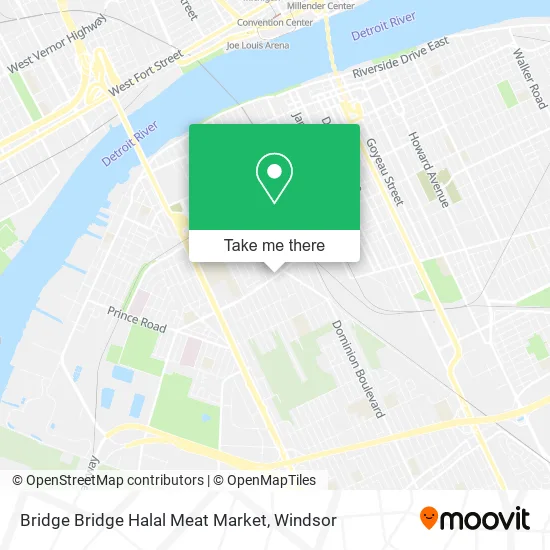 Bridge Bridge Halal Meat Market map