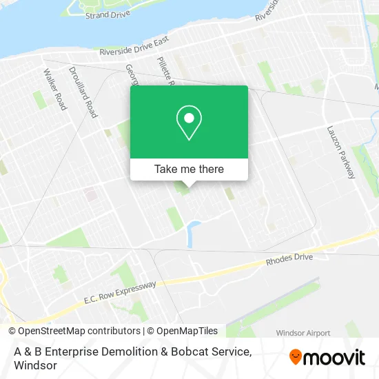 A & B Enterprise Demolition & Bobcat Service map