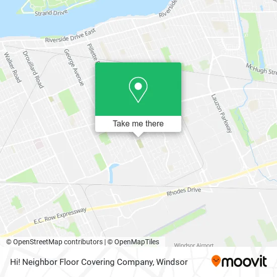 Hi! Neighbor Floor Covering Company map