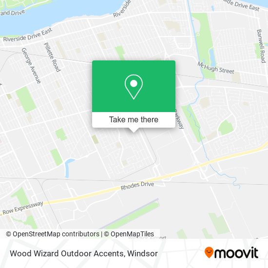 Wood Wizard Outdoor Accents map