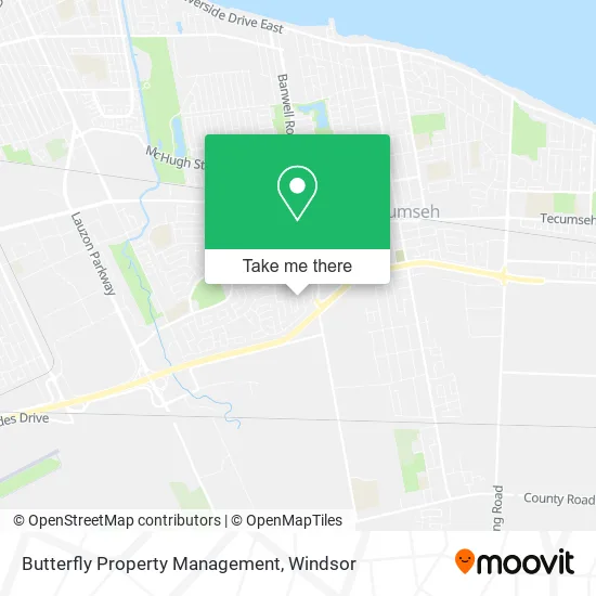 Butterfly Property Management map