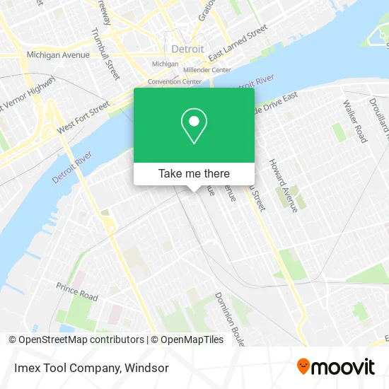 Imex Tool Company map