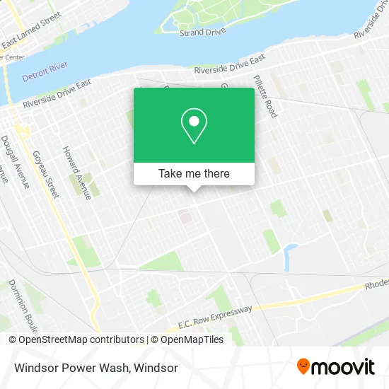 Windsor Power Wash map
