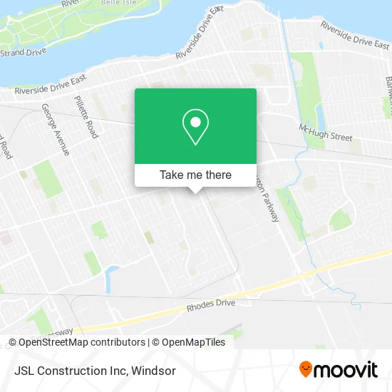 JSL Construction Inc map