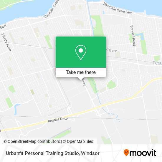 Urbanfit Personal Training Studio plan