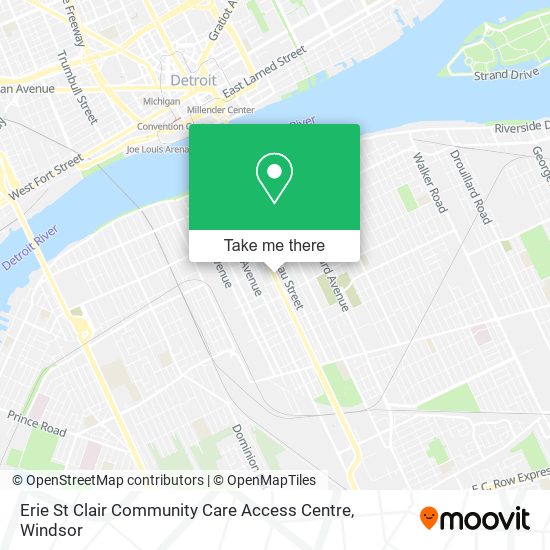 Erie St Clair Community Care Access Centre plan