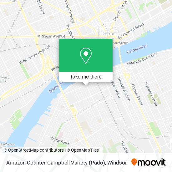 Amazon Counter-Campbell Variety (Pudo) map