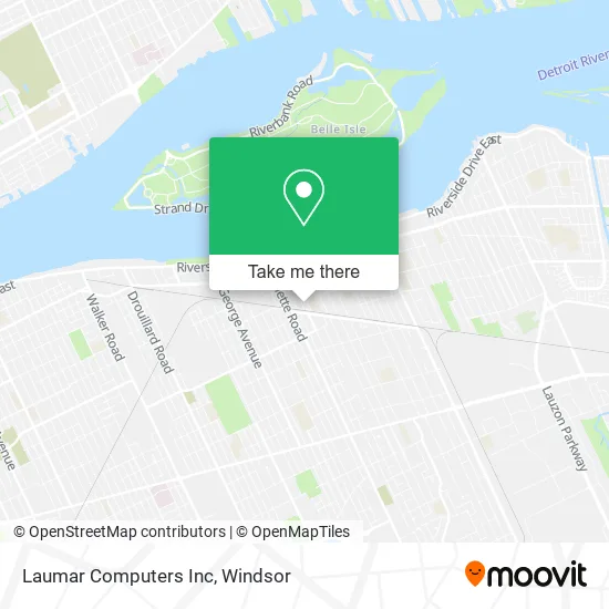 Laumar Computers Inc map