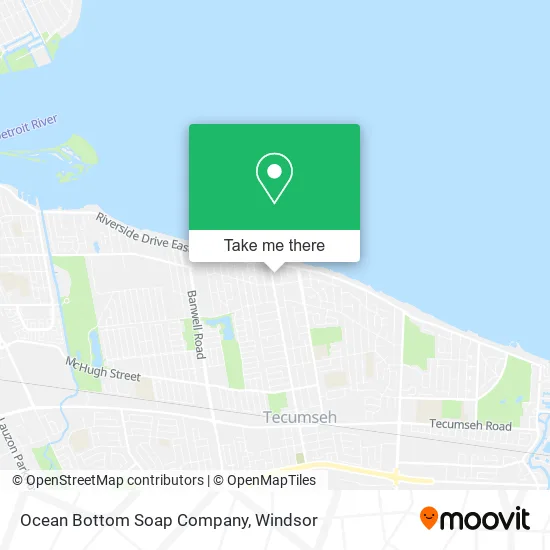 Ocean Bottom Soap Company map