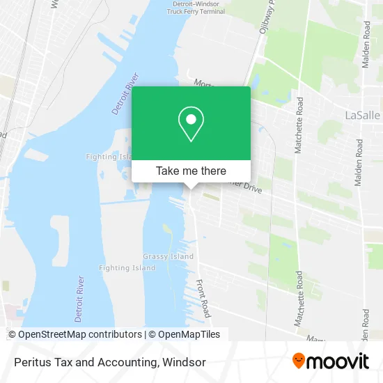 Peritus Tax and Accounting map