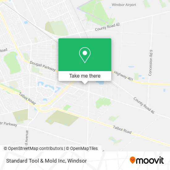 Standard Tool & Mold Inc map