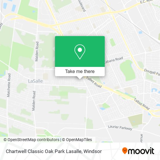 Chartwell Classic Oak Park Lasalle map