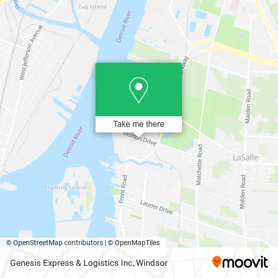 Genesis Express & Logistics Inc map