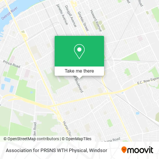 Association for PRSNS WTH Physical map