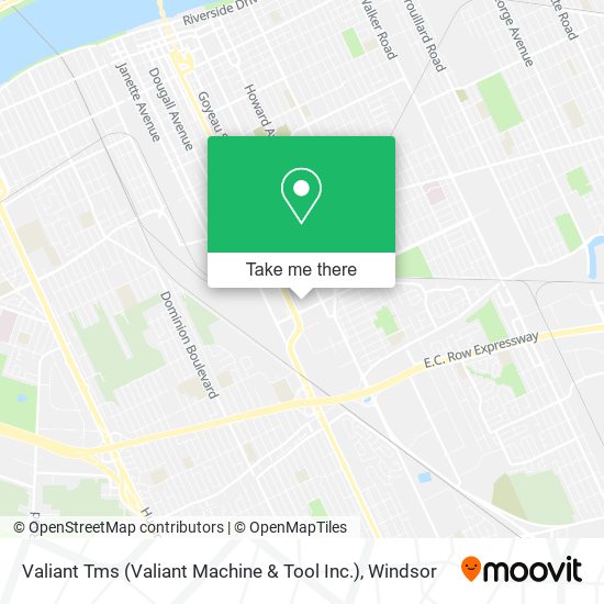 Valiant Tms (Valiant Machine & Tool Inc.) map