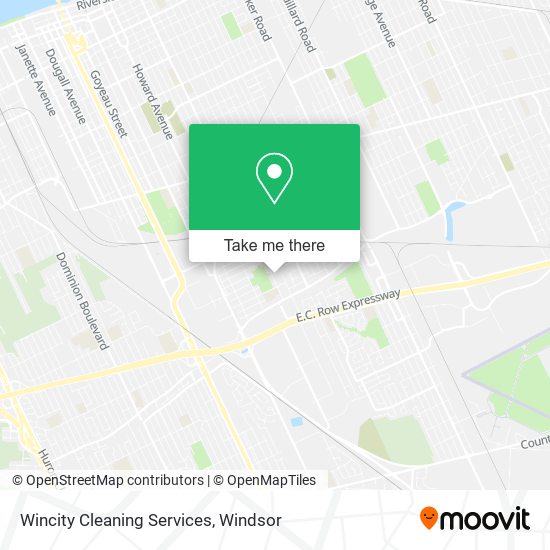 Wincity Cleaning Services map