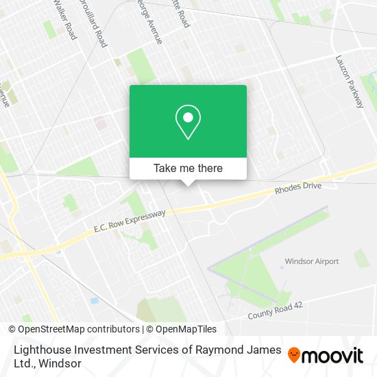 Lighthouse Investment Services of Raymond James Ltd. map