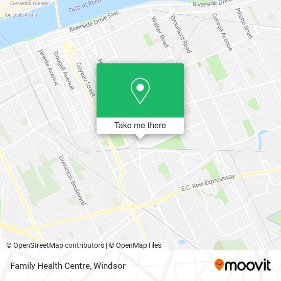 Family Health Centre map