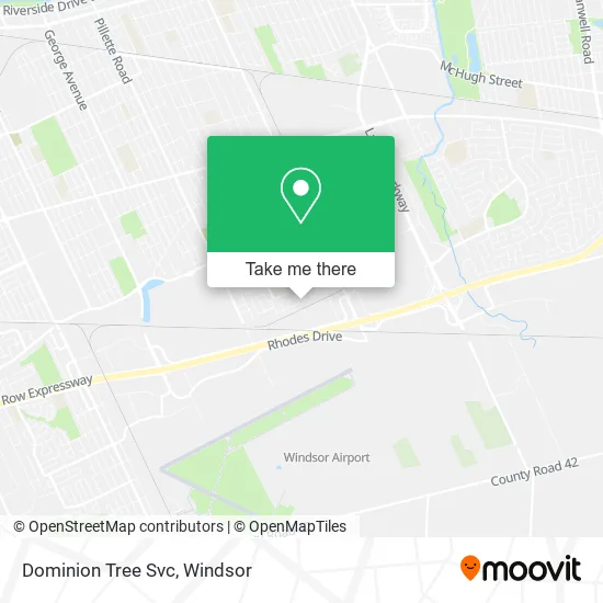 Dominion Tree Svc map