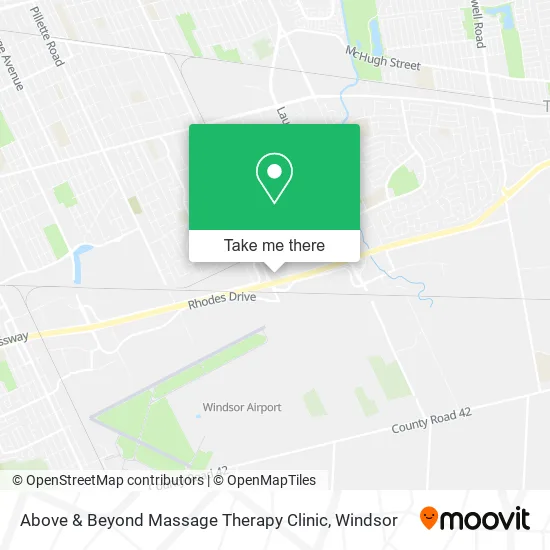 Above & Beyond Massage Therapy Clinic map