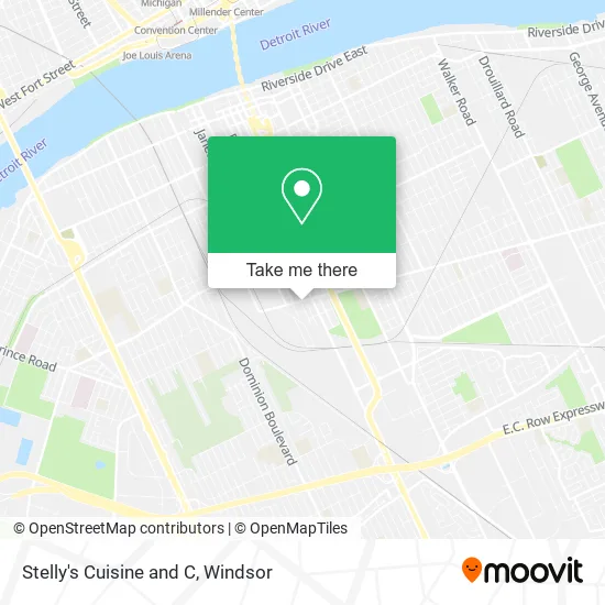 Stelly's Cuisine and C map