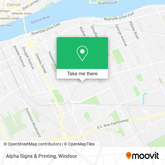 Alpha Signs & Printing plan